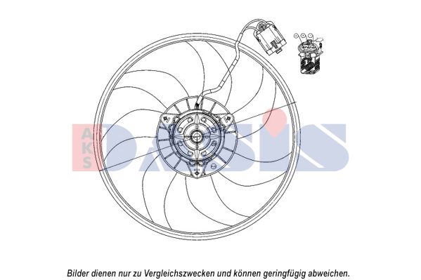 AKS DASIS Ventilators, Motora dzesēšanas sistēma 158111N